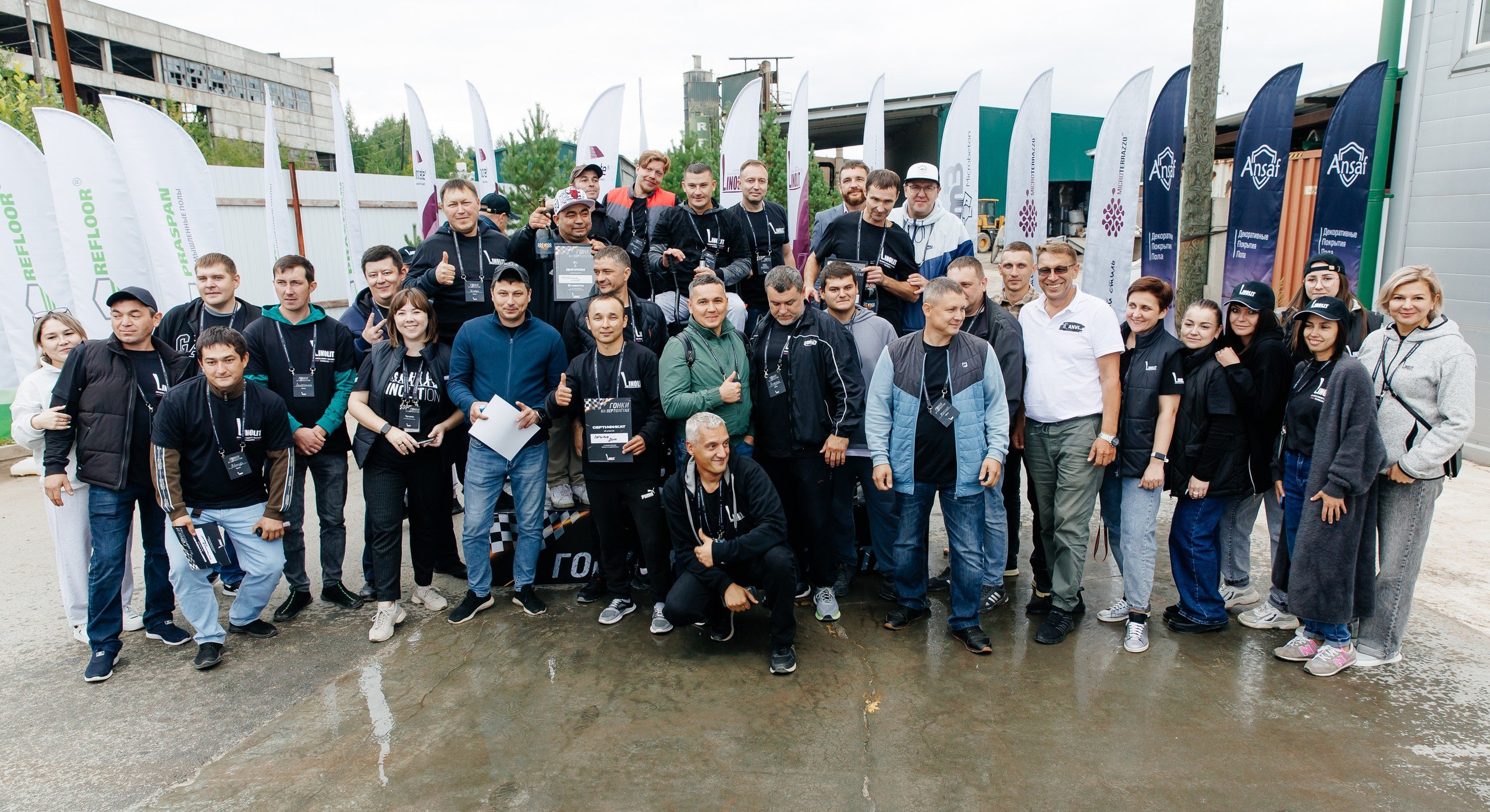 Фотохроника с прошедших гонок вертолетов