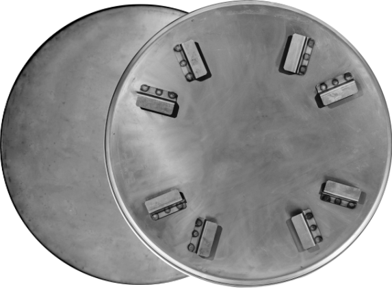 Затирочный диск Linolit® 1200.8.4 С (8 креплений, ХК сталь)