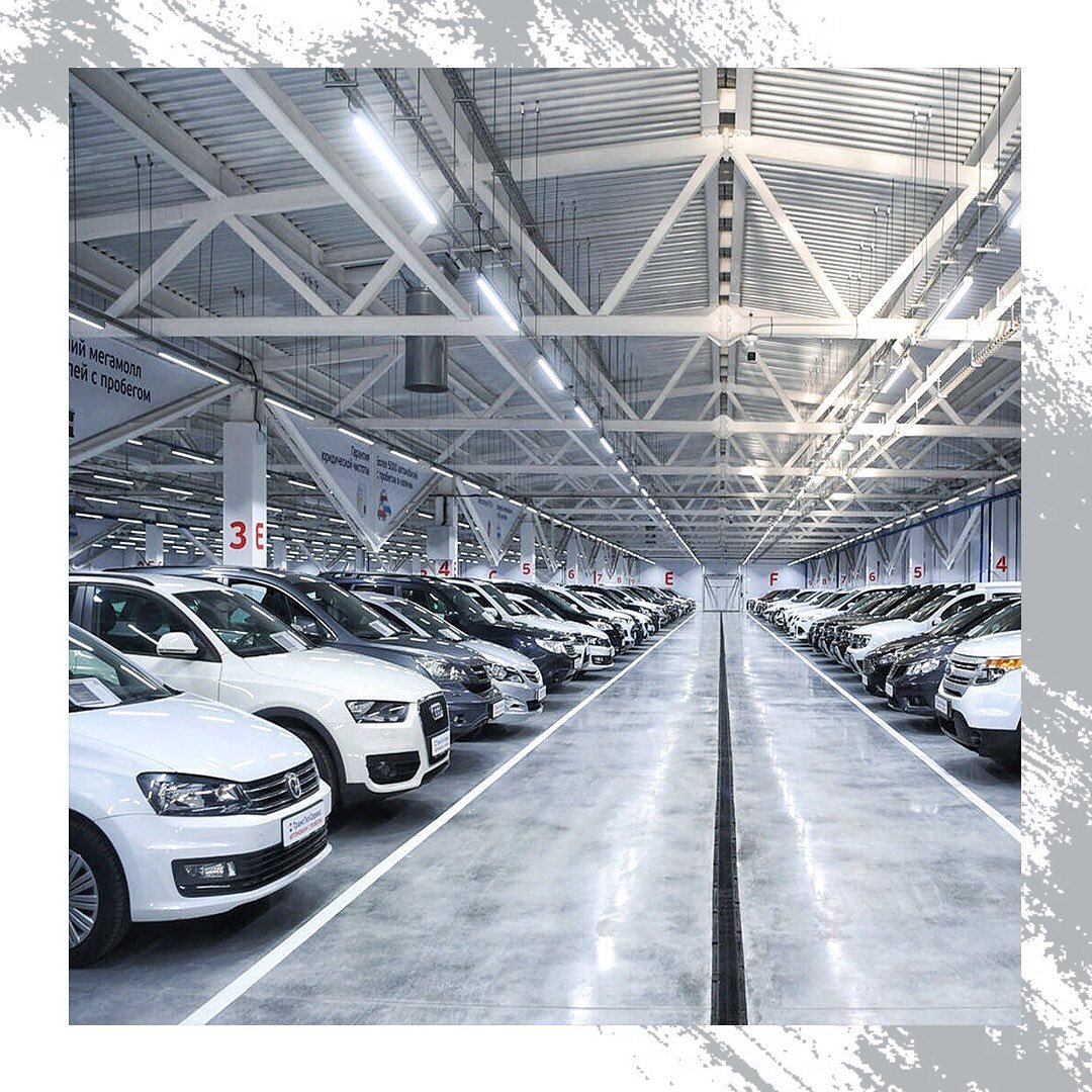 Наливной пол для паркинга