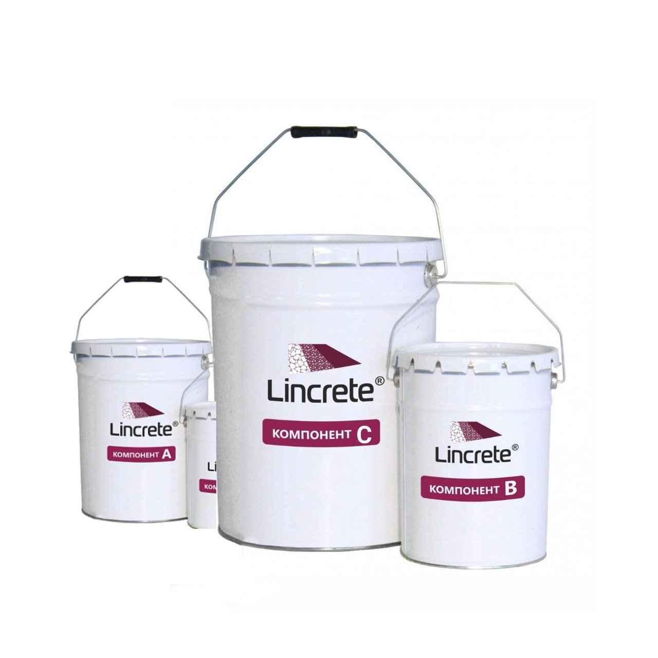 Четырехкомпонентная полиуретан-цементная краска LINCRETE® TOP COAT