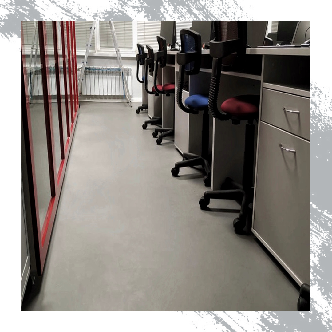 Устройство бетонного пола в школе